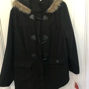 Woman’s black Winter coat